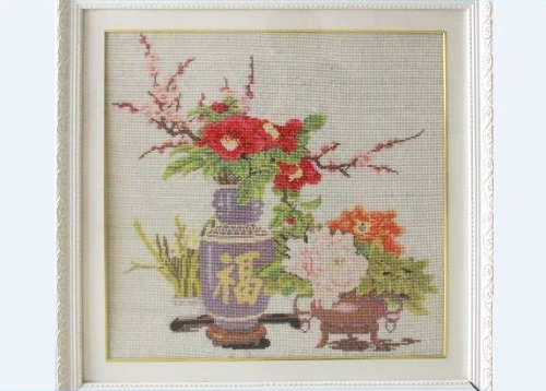 6月19日，可以在家做的手工活，正規(guī)外發(fā)手工活，手工之家企業(yè)和珠繡手工活都好才行，圖為勵志珠珠繡手工產品剪影
