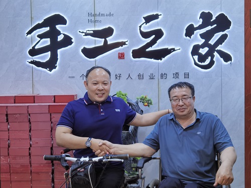攜手前行，讓手工更好助力殘疾人事業(yè) ------ 記石家莊殘疾人協(xié)會(huì)一行到手工之家洽談交流