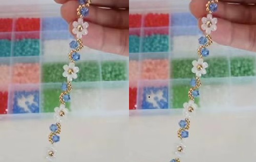 7月22日，手工活兼職是真的嗎？居家專(zhuān)兼職的好副業(yè)，做手工傳承官，開(kāi)手工加工廠(chǎng)，在手工之家，成績(jī)和榮譽(yù)都是大家的，圖為串珠米珠繡純手工加工剪影