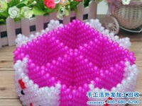 立體串珠手工活技能簡單，適合大家在家做，手工之家長期穩(wěn)定