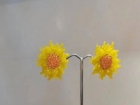 3月3日，兼職手工活外發(fā)加工在家可做，開(kāi)飾品加工廠，靈活就業(yè)創(chuàng)業(yè)項(xiàng)目，在手工之家，多付出就有好收入，圖為串珠米珠繡手工產(chǎn)品剪影