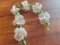 1月23日，手工兼職創(chuàng)業(yè)在家做是真的，微創(chuàng)業(yè)做手工傳承官，在家做的好手工，手工之家堅持與合作人員做好產(chǎn)品質(zhì)量，圖為串珠米珠繡純手工產(chǎn)品剪影