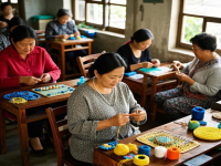 在家沒(méi)活兒干，試試拿貨回家做，小成本創(chuàng)業(yè)開(kāi)手工加工廠很適合