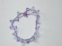 串珠米珠繡純手工產(chǎn)品展示，精美的手飾之手鏈
