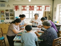 讓身邊的老人也有錢掙，極簡(jiǎn)創(chuàng)業(yè)在家開(kāi)手工加工廠，加工純手工一樣適合老人做