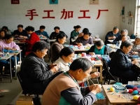 簡(jiǎn)單好做，拿回家做的純手工，小成本創(chuàng)業(yè)辦廠做加工，一個(gè)人就能干好