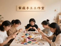把手工帶回家，大家都能做的家庭手工工作室，適合長(zhǎng)期合作