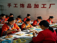 在家附近做手工掙錢，跟著開(kāi)手工加工廠創(chuàng)業(yè)的人，有方向有保障