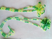 純手工串珠米珠繡產(chǎn)品展示，精美的首飾之項(xiàng)鏈