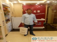 河南濮陽(yáng)劉先生來(lái)手工活之家考察欲組織人做手工活串珠繡