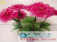 絲網花加工制作 領料廠家回收手工活 計件工資無押金手工活外放