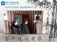 1月19日，手工活之家加工客戶考察剪影，賺錢的手工活，手工活在家賺錢，就是珠繡串珠手工活外發(fā)