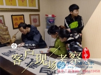 3月3日，手工活之家接待考察加工客戶剪影，在家手工，正規(guī)的手工外發(fā)活就是珠繡串珠手工活