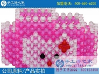 帶著更多的寶媽們掙錢！貴州凱里瞿女士做手工之家的珠繡手工活外發(fā)加工項目掙錢后