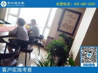 8月2日。手工之家接待考察合作加工客戶剪影