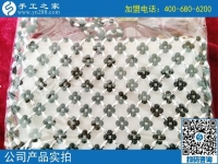 我愛串珠！吉林白城市手工愛好者姚女士在家做手工活娛樂生活