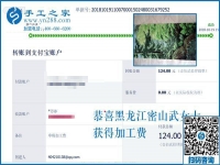 這個(gè)彩珠繡串珠手工活真是正規(guī)供料的手工活。黑龍江密山武女士說