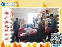 可靠的手工活在這里！河南濮陽(yáng)幼師黃先生來(lái)手工之家找活做