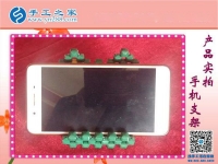 亞克力串珠手機(jī)支架 懶人專用放手機(jī)神器 各種創(chuàng)意手工均在手工之家！