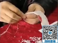 手工之家郝總親自做手工，詮釋珠繡內(nèi)涵