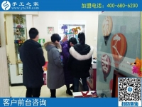 2月23日，做這個沒有押金的手工活如何掙到錢？手工之家接待考察加工客戶剪影
