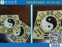 不做十字繡，湖南衡陽蔣女士選擇做這個能掙錢的珠繡外發(fā)手工活