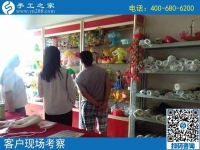 做手工就親自來公司考察，簡單易學的珠繡畫可以帶回家做