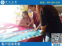 8月16日，找正規(guī)可靠、可以寄到家做的手工活掙錢，手工之家接待考察加工客戶剪影