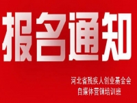 殊途同歸，共圓殘疾人就業(yè)創(chuàng)業(yè)夢----手工之家祝河北省殘疾人創(chuàng)業(yè)基金會殘疾人自媒體營銷培訓報名開始