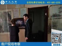 11月18日，手工活外發(fā)回收，手工活代理加工項(xiàng)目就選正規(guī)企業(yè)，手工之家接待考察合作加工客戶剪影