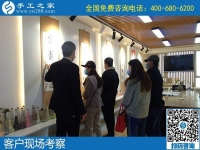 4月10日，純手工活外發(fā)加工、手工活外發(fā)回收，選擇勵志珠手工活。手工之家接待考察合作加工客戶剪影