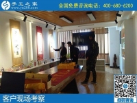 4月25日，拿回家做的手工活，手工活加工代理，就選簡單好做的勵志珠珠繡，手工之家接待考察加工客戶剪影