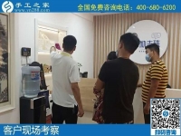 6月5日，純手工活外發(fā)加工，在手工活外發(fā)加工網(wǎng)找到合適的好項(xiàng)目，手工之家接待考察合作客戶剪影