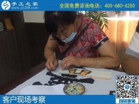 做手工之家的勵志珠繡手工活，怎么樣才算合格？