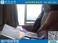 9月16日，手工活外發(fā)回收，手工活賺錢(qián)，這里的手工活代理加工項(xiàng)目真的不錯(cuò)。手工之家接待考察加工客戶(hù)剪影