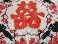 1月16日，純手工活外發(fā)加工項目，把手工活拿回家做，大家都選這個忙碌的老企業(yè)，勵志珠珠繡成品細(xì)節(jié)實拍