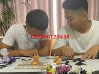 6月16日，負(fù)責(zé)郵寄到家手工活，在家做的手工活外發(fā)加工項(xiàng)目，勵(lì)志珠珠繡是個(gè)好選擇，手工之家接待考察合作加工客戶剪影