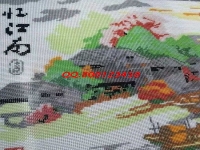 8月24日，全面了解后合作，這個(gè)可以寄到家做的手工活讓大家心里放心踏實(shí)，圖為勵(lì)志珠珠繡成品細(xì)節(jié)實(shí)拍