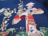 10月28日，可以寄到家做的手工活，在家做手工活掙錢，正規(guī)廠家的外發(fā)手工活只有這些要求，圖為勵志珠珠繡成品細節(jié)實拍