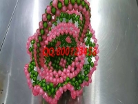 11月6日，在家做手工活掙錢，可以寄到家做的手工活代理加工項目，就選這個正規(guī)可靠、制度完善的手工之家，圖為勵志珠珠繡串珠成品實拍
