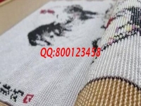 3月6日，手工活拿回家做，在家做手工活，選手工之家的珠繡手工串珠，圖為勵志珠珠繡成品細節(jié)實拍