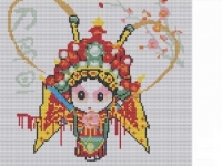 3月31日，手工工藝品DIY深受年輕人的喜歡，可以寄到家做的手工活，為什么很多人要開手工工作室，圖為勵(lì)志珠平面珠繡定制手工產(chǎn)品及圖紙剪影