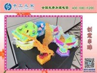 外發(fā)串珠子手工活是自由的活兒，只要空閑就可以加工掙錢